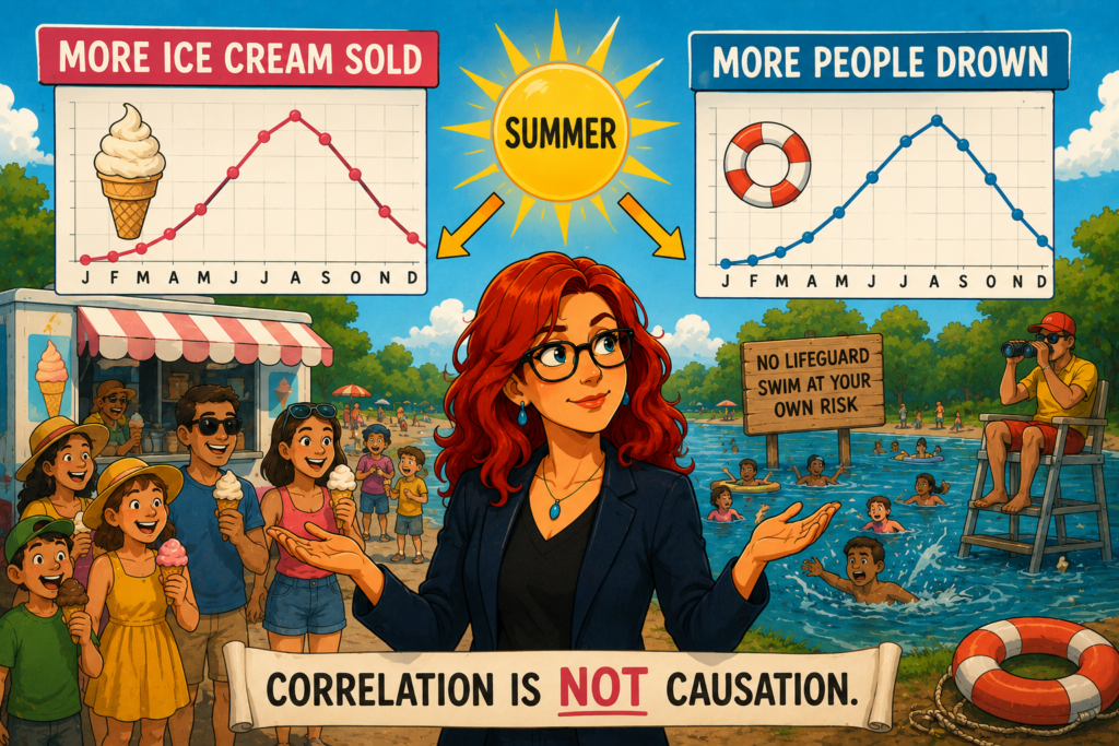 Correlation vs causation